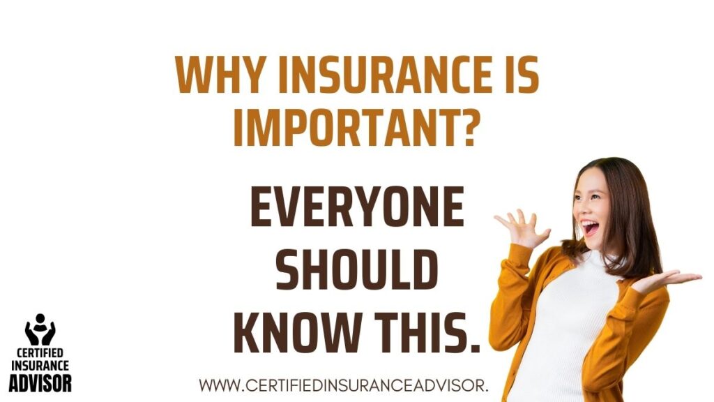 Why Insurance is Important Everyone should know this